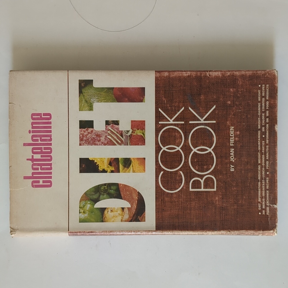 vintage 1969 Chatelaine Diet Cookbook